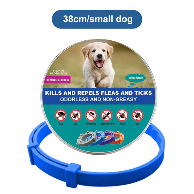 Flea & Tick Collar for Dogs and Cats – Long-Lasting Protection | Waterproof, Adjustable & Safe Pest Control