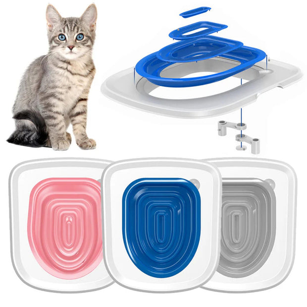 Cat Toilet Trainer– Easy, Mess-Free Litter-Free