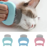 Cat Grooming & Massage Comb – Gentle Deshedding Tool for Healthy, Shiny Coat