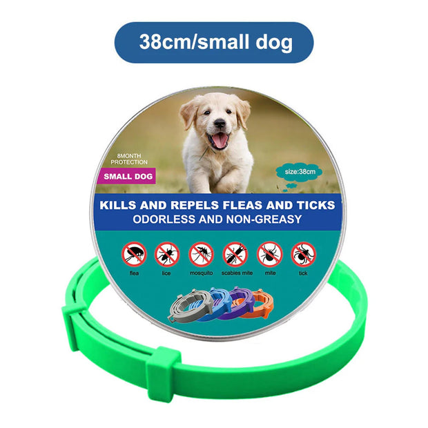 Flea & Tick Collar for Dogs and Cats – Long-Lasting Protection | Waterproof, Adjustable & Safe Pest Control
