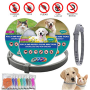 Flea & Tick Collar for Dogs and Cats – Long-Lasting Protection | Waterproof, Adjustable & Safe Pest Control