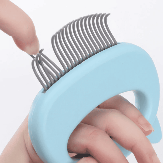 Cat Grooming & Massage Comb – Gentle Deshedding Tool for Healthy, Shiny Coat