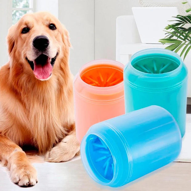 Gentle Silicon Bristle Paw Cleaner