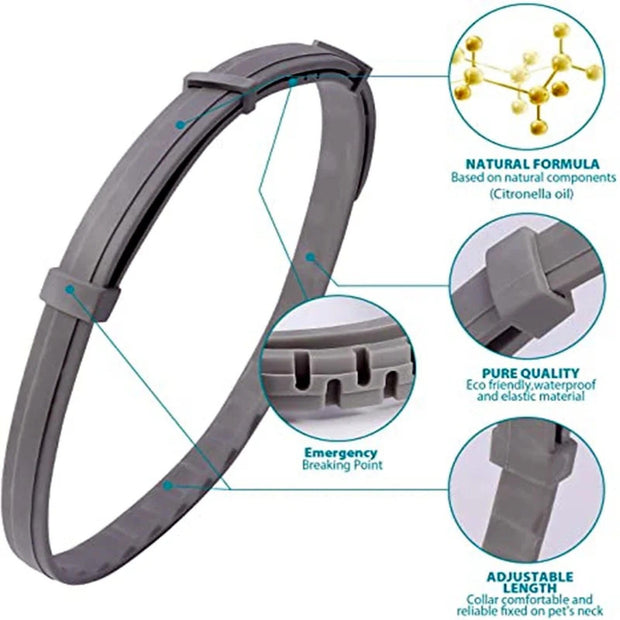 Flea & Tick Collar for Dogs and Cats – Long-Lasting Protection | Waterproof, Adjustable & Safe Pest Control