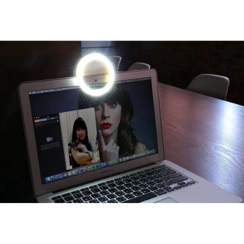 LED Selfie Ring Light for Mobile Phones – Dimmable Makeup Lighting for Flawless Photos & Videos
