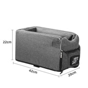 Cat Armrest Seat – Soft, Space-Saving Pet Bed for Couch or Chair