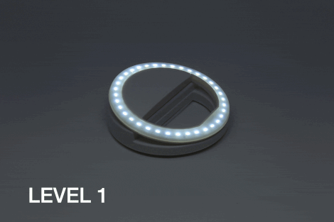 LED Selfie Ring Light for Mobile Phones – Dimmable Makeup Lighting for Flawless Photos & Videos