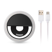 LED Selfie Ring Light for Mobile Phones – Dimmable Makeup Lighting for Flawless Photos & Videos