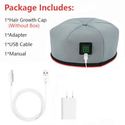 Infrared Red Light Therapy Cap Fast Hair Regrowth Treatment Hat For Hair Loss