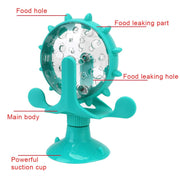 Interactive Pet Feeding Wheel – Slow Feeder & Treat Dispenser for Smart Play & Healthy Eating