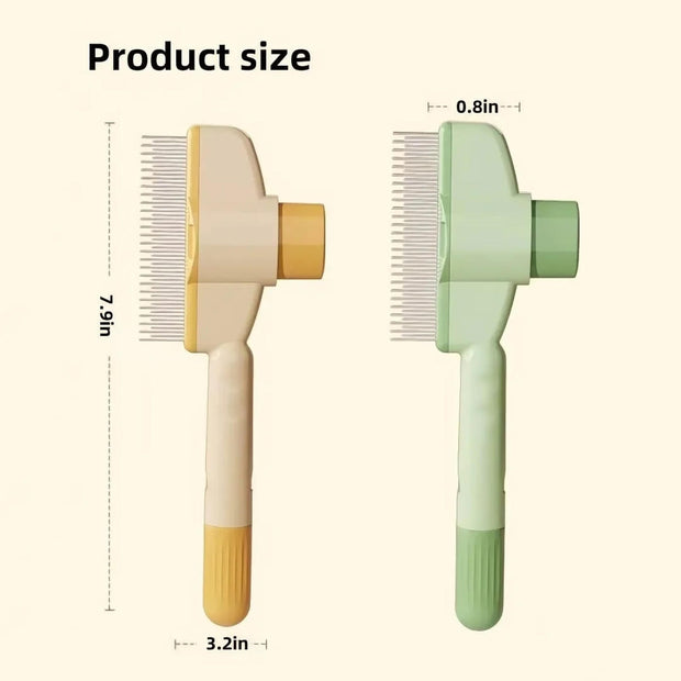 Pet Hair & Flea Comb – Gentle Grooming for Cats & Dogs, Removes Loose Fur & Parasites