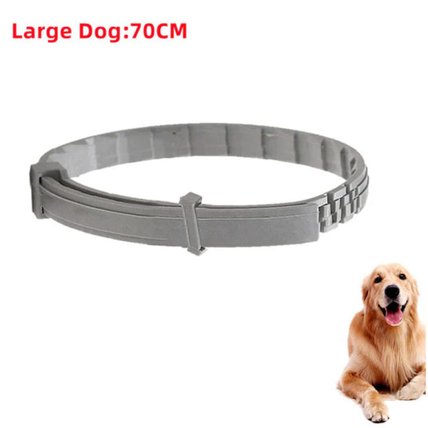 Flea & Tick Collar for Dogs and Cats – Long-Lasting Protection | Waterproof, Adjustable & Safe Pest Control