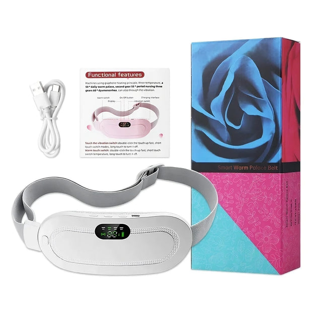 Period Belt - Heating & Massage for  Relief