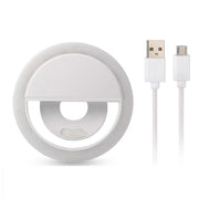 LED Selfie Ring Light for Mobile Phones – Dimmable Makeup Lighting for Flawless Photos & Videos