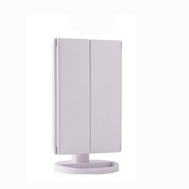 Portable Lighting Makeup Mirror with Lights and Magnification – Natural, Warm & Cool Lighting for Precise Beauty