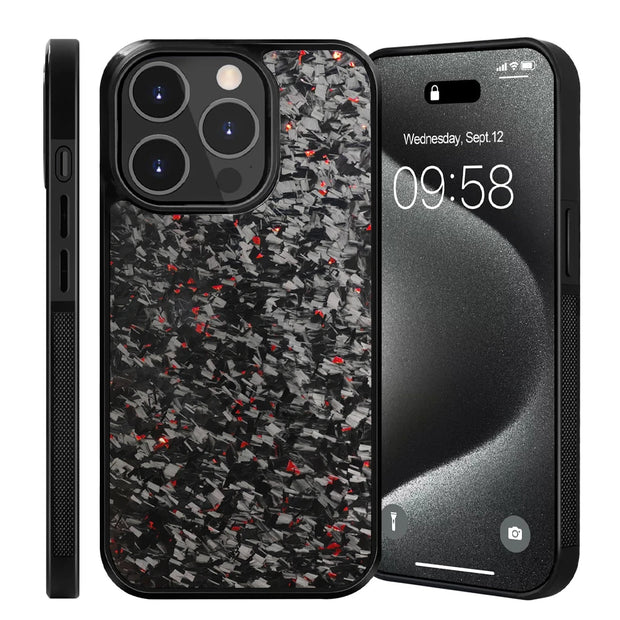 Premium Forged Carbon Fiber TPU Phone Case – Shockproof, Slim & Durable Cover for All Models